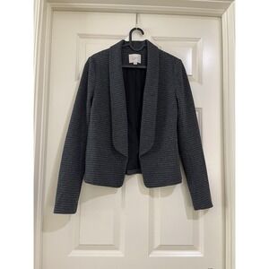 loft women grey blazer size XS‎